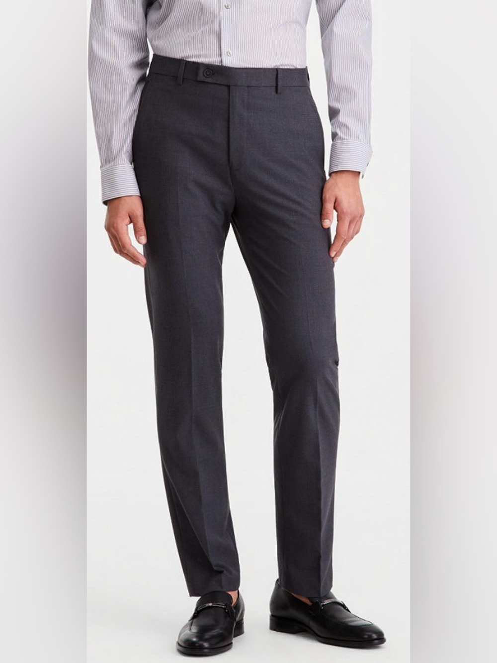Calvin Klein 32x32 Men's Charcoal Gray Dress Pants